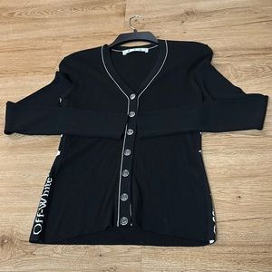 COPY - Off white button down sweater